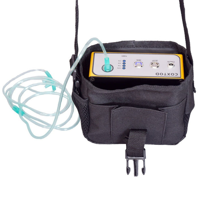 3L Portable Smart Continuous Flow Oxygen Concentrator With 8hrs in-Built Battery Working And Anion Function